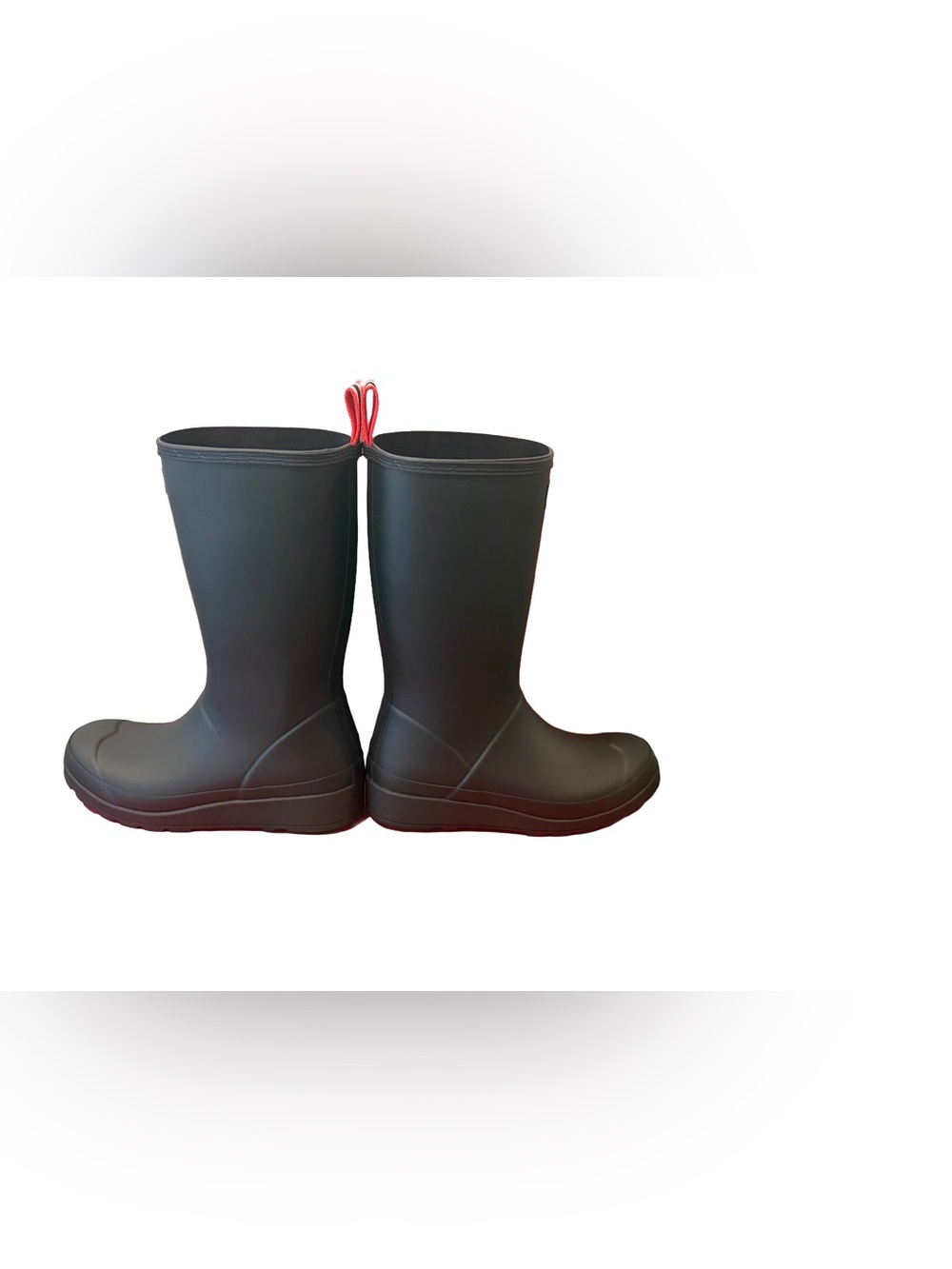 NWT Hunter Women's PLAY™ Tall Rain Boots
Blk Mid Calf Wellies w Pull Tab Size 6 - Picture 8 of 12